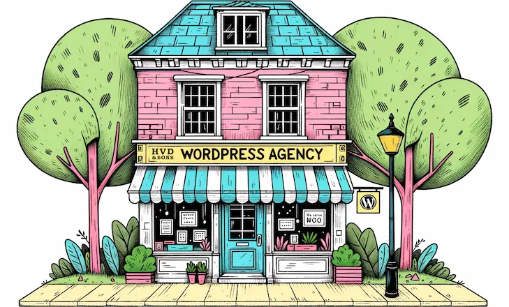 Old-fashioned WordPress Agency store